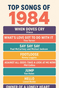 top songs of 1984